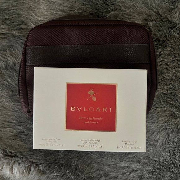 Bvlgari Emrites Airline First Class Travel Kit